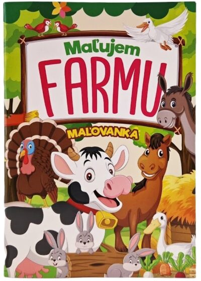Maľujem FarmuMaľovanka s motívom zvieratiek na farme. Jazyk: slovenskýVäzba: brožovanáPočet strán: 32