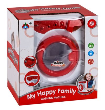 Detská práčka Happy Family 19 cmZ kolekcie hračiek My Happy Family vám predstavujeme práčku