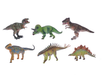 učte sa ich názvy a naučte sa rozlišovať ich farby.Spoločne s rodinou či kamarátmi si zahrajte s dinosaurmi rozličné hry. Druhy: Tyranosaurus