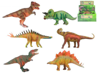 Dinosaurus 15-18cm/6 druhovSpoznávajte zvieratká