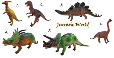 Dinosaurus World rôzne druhy cca 28 cm Spoznávajte prehistorické zvieratá