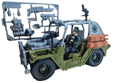 Vojenská sada Special Combat s jeepom 21 cmVojenská súprava s jeepom