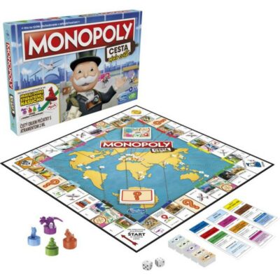 Hasbro Monopoly Cesta okolo sveta SKSpoločenská hra v novej verzii