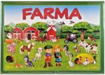 Spoločenská hra FarmaSpoločenská hra Farma je určená pre 2 - 6 hráčov starších ako 5 rokov. Súčasťou hry sú pestré kartičky so zvieratkami