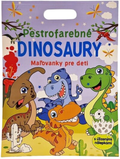 Pestrofarebné dinosauryMaľovanky pre deti. Počet strán: 30Väzba: PaperbackJazyk: slovenský