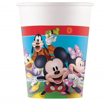 Poháre MickeyPapierové poháre sa hodia na detskú párty