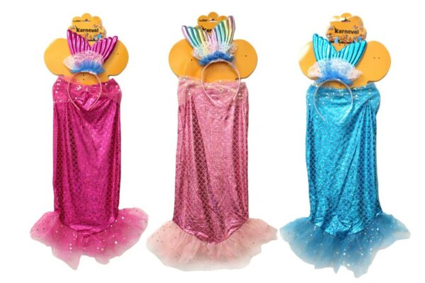 Súprava karneval morská panna 60 cmKarnevalový set - morská panna. Obsahuje: šaty