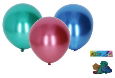 Nafukovacie Party balóny sada 5 ks 25 cmBalóny sa používajú ako dekorácie na rôznych detských karnevaloch