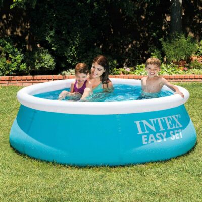 to všetko ponúka bazén Easy Set veľkosti Ø 183 × 51 cm od svetového výrobcu firmy INTEX. Objem vody pri naplnení 80% 886 l