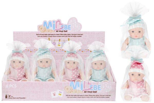 Bábätko 19 cmMilá bábika je vhodná pre malé dievčatá