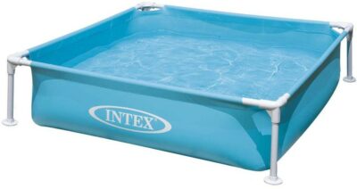 Intex 57173 Frame Pool Mini modrý 122 x 122 x 30 cmChladivé osvieženie pre horúce dni