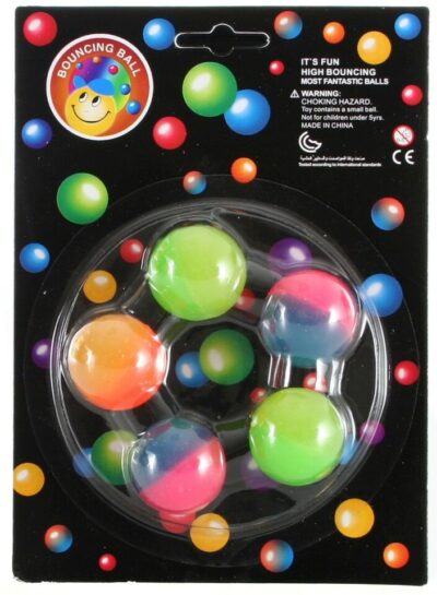Skákacie loptičky neón 5 ksSada skákacích loptičiek v neónovej farbe. Sada obsahuje 5 ks loptičiek.Vhodné od 3+