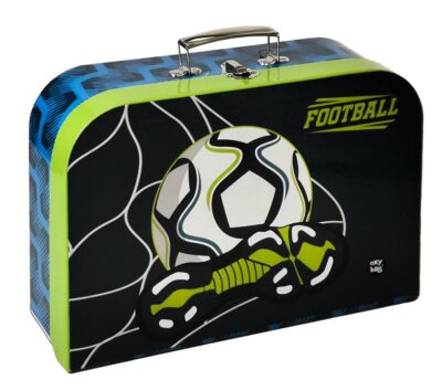 Kufrík Futbal 34cmKufrík môže váš malý školák použiť na výtvarné pomôcky do školy