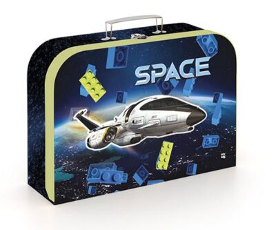 Kufrík Space 34cmKufrík môže váš malý školák použiť na výtvarné pomôcky do školy