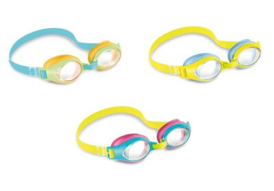 Intex 55611 Plavecké okuliare detské 3+Pohodlné tvarované košíčky na oči pre dokonalú tesnosť. Upraviteľný opasok pre bezpečné a pohodlné nosenie. Rôzne farebné prevedenia. Posielame podľa skladovej dostupnosti.Pre deti 3 – 8 rokov.