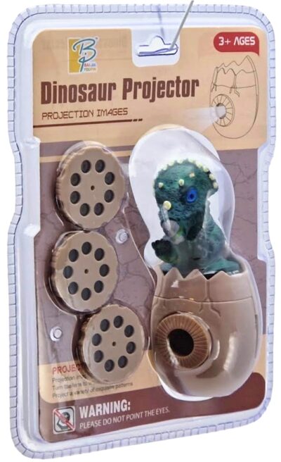 Projektor s Dinom 10 cmProjektor v tvare vajíčka s Dinosaurom