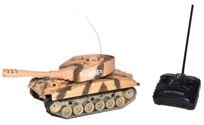 Tank Panzer RCTank na diaľkové ovládanie pre malých vojakov. Skvelá hračka pre chlapcov