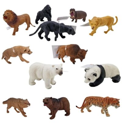 Zvieratká zo safariDoplňte si svoju zbierku ZOO týmito divokými zvieratkami. Ak vaše dieťa miluje zvieratká zo safari