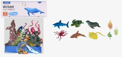 Zvieratká morský svet 6 ksOceány sú domov pre tisíce druhov morských živočíchov