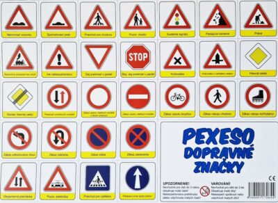 Pexeso dopravné značkyPexeso je jednou z najznámejších a najobľúbenejších detských hier. Deti si pri hre precvičujú pamäť