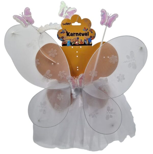paličku s motýlikom a čelenku s motýlikmiDĺžka sukne: 30 cmFarba: ružová