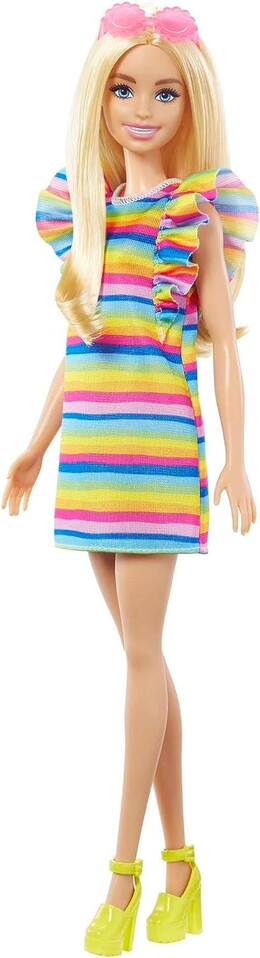 Bábika Barbie s dúhovými šatami FashionistasRozmanitý rad Barbie® Fashionistas™