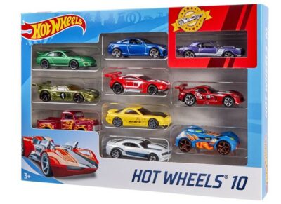 Mattel Hot Wheels sada 10ks autíčokOd ich debutu v roku 1968 sú vozidlá Hot Wheels stálymi favoritmi medzi zberateľmi