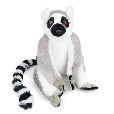 Plyšový lemurRozkošný plyšový lemur nesmie chýbať v žiadnej detskej izbičke. Skvelý darček pre milovníkov zvierat. Vyrobené z vysoko kvalitného hebučkého plyšu. Dľžka : 18 cm