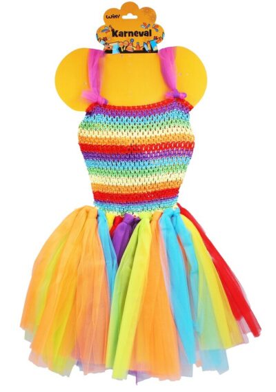 Karnevalový kostým PrinceznáKarnevalový kostým - šaty na ramienka pre malé princezné. Balenie obsahuje šaty na ramienka.Dĺžka šiat je 60 cm