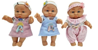 Bábätko s čelenkou 17 cmMilá bábika Honey Doll je vhodná pre malé dievčatá
