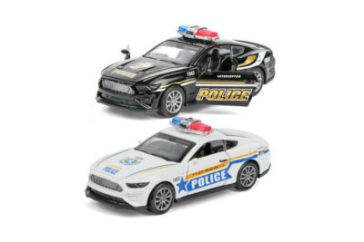 Auto policajné kovové 12