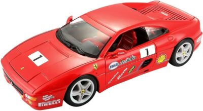 Bburago Ferrari F355 Challenge 1:24 červenáBburago ponúka detailné prevedenie tampónovej tlače