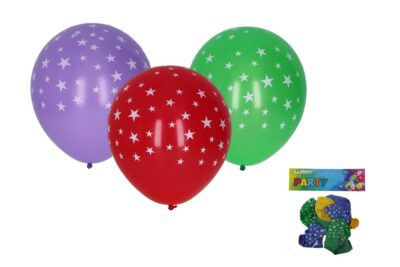 Balóny s hviezdami 5ksVeselé