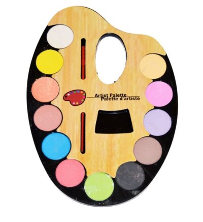 Farby vodové 12 fariebVodové farby sú u detí veľmi obľúbené a predstavujú jeden zo základných nástrojov pre maľovanie.Odporúčame použiť pre maľbu zátišia alebo kvetín s využitím techniky mokré do mokrej alebo pre začínajúcich maliarov na rozvíjanie tvorivosti a citu pre farby. vhodné do škôlky