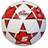 Futbalová lopta Soccer červená veľkosť 5Lopta je určená všetkým
