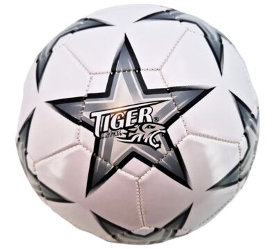 Futbalová lopta Soccer Club sivá veľkosť 5Lopta je určená všetkým