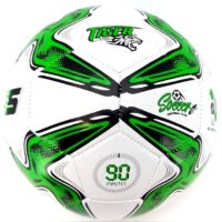 Futbalová lopta Tiger Soccer zelená size 5Lopta je určená všetkým