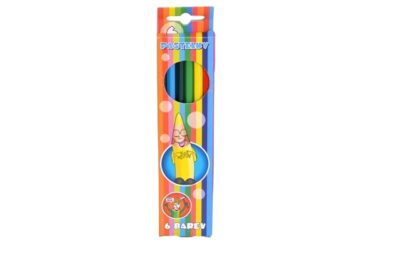Farebné ceruzky 6ksKlasické šesťhranné farebné ceruzky sú u detí veľmi obľúbené a predstavujú jeden zo základných nástrojov kreslenia. Vhodné do škôlky