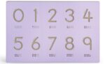 Viga drevená tabuľa číslaŠablóna s číslami