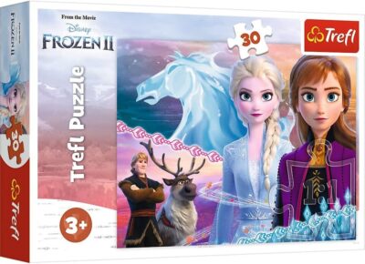 Puzzle Frozen II Odvážne sestry 30 dielikovZoznámte dieťa s puzzle. Ako tvrdia psychológovia