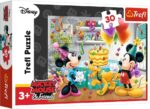 Trefl Puzzle Mickey Mouse Oslava 30 dielikovZoznámte dieťa s puzzle. Ako tvrdia psychológovia
