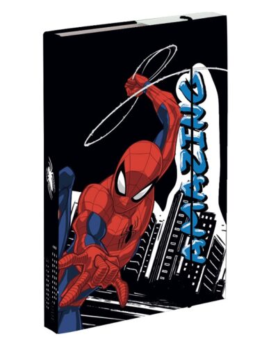 Box na zošity A4 SpidermanŠkolský box na zošity