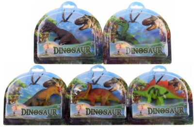 Dinosaurus v krabičkeDoplňte si zbierbu dinoparku o nové Dinosaury. Dinosaury sú vyrobené z pevného plastu. Veľkosť: cca 14 cm Na výber viac druhov