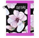 Peňaženka OXY FloralVzadu je uzatvárateľné vrecko na drobné