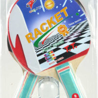 Rakety na stolný tenisSúprava dvoch pingpongových rakiet s bielymi loptičkami. Sada obsahuje 2 rakety a 3 loptičky. Výrobok nie je hračka
