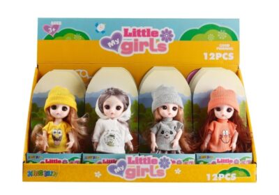 Bábika v zimnom oblečení 15cmMilá bábika je vhodná pre malé dievčatá