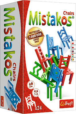 Trefl spoločenská hra Mistakos stoličkyZahraj si veselú hru - boj o stoličky! Zábavná hra