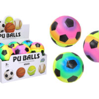 Lopta futbal 10 cmMalá farebná loptička vo futbalovom dizajne.  Materiál: penaUvedená cena za 1 ksV prípade celého balenia obsah 12 ks