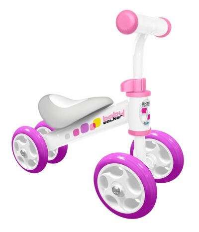 Detské odrážadlo Skids Control ružovéDetské odrážadlo Skids Control Baby Walker Girl je ideálnou voľbou pre malých dobrodruhov od 18 mesiacov. Kovový rám a štyri PVC kolesá zaisťujú nielen vysokú odolnosť