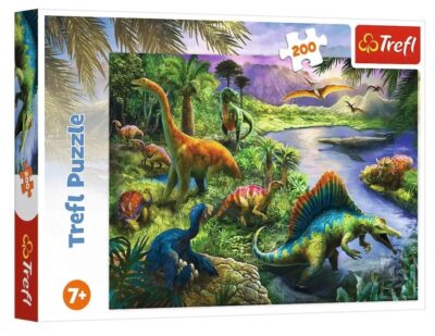 Trefl Puzzle 200 DinosauryObrázkové puzzle